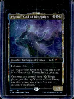 2020 Magic The Gathering SLD Theros Stargazing Phenax, God Of Deception Foil 075 - Image 1