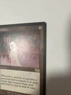 Lifeline (Urza's Saga - USG) Vintage MTG -Moderate Play - Image 4