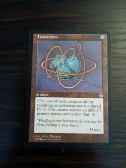 MTG Magic the Gathering Heartstone (134/143) Stronghold NM - Image 1