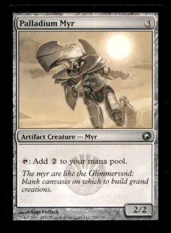 Palladium Myr LP Light Play Scars of Mirrodin MTG [7700] - Image 1