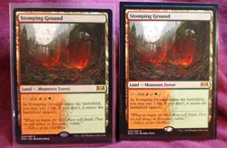 133 Lot Of Two (x2) Stomping Ground (RNA) #259 (NM) Never Played MTG - Image 1