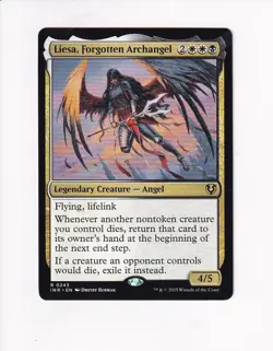 MAGIC THE GATHERING MTG INNISTRAD REMASTERED LIESA, FORGOTTEN ARCHANGEL - Image 1