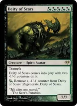 1 x Deity of Scars - Eventide - Light Play - MTG - Image 1