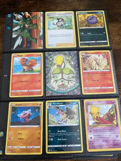 Bulk rare lot 9 Vintage Topps Holo Rare team rocket Trainer Pokemon Cards Holo - Image 1