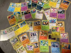 Lot Of 127 Non-holo Rare Pokemon Cards Sword And Shield + Tin - Image 2