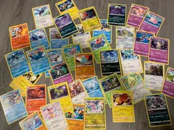 Lot Of 127 Non-holo Rare Pokemon Cards Sword And Shield + Tin - Image 4