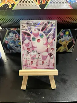 Pokemon TCG Phantasmal Flames Wigglytuff 105/094 Illustration Rare - Image 1