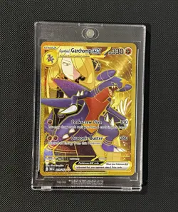 Pokemon TCG Cynthia's Garchomp EX Holo Card 241/182 Sv10: Destined Rivals - Image 1