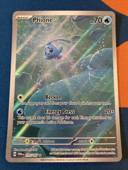 Phione - 175/167 - Pokemon Twilight Masquerade Illustration Rare NM - Image 1