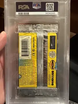 PSA 9 Base Set GERMAN 1st Edition Sealed Pokemon Booster Pack Venusaur - Image 2