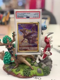 PSA 10 Zekrom TG05/TG30 Swsh09: Brilliant Stars Trainer Gallery Holo Pokemon - Image 1