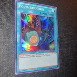 Yu-Gi-Oh! TCG Polymerization FUEN-EN049 Super Rare Holo Unlimited Edition - Image 1