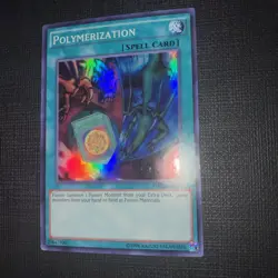 Yu-Gi-Oh! TCG Polymerization FUEN-EN049 Super Rare Holo Unlimited Edition - Image 2