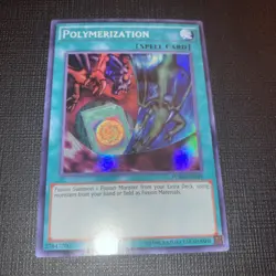 Yu-Gi-Oh! TCG Polymerization FUEN-EN049 Super Rare Holo Unlimited Edition - Image 3