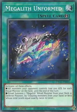Megalith Unformed - ETCO-EN070 - HP - Common - 1st ed - Yugioh - Image 1