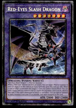 Yu-Gi-Oh TCG 2025 Mega-Pack #MP25-EN031 Red-Eyes Slash Dragon StarR,1st Ed. - Image 1