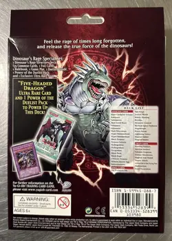 YUGIOH DINOSAUR'S RAGE Special Set 1ST EDITION NOT SEALED/New Never Opened - Image 2