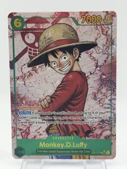 Monkey D. Luffy OP13-118 SEC Alt Art - One Piece Carrying On His Will English - Image 1