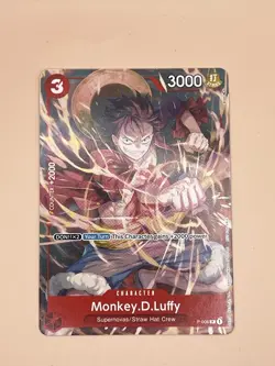 Monkey.D.Luffy - P-006 (Tournament Pack Vol. 1) P-006 One Piece Promotion Cards - Image 1
