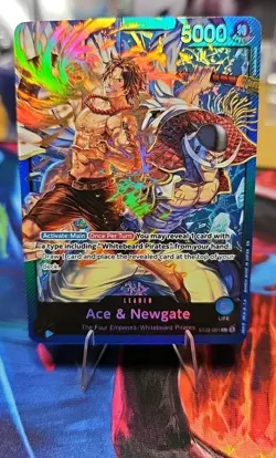 One Piece Ace & Newgate L Starter Deck 22: Ace & Newgate ST22-001 English. Nm. - Image 1