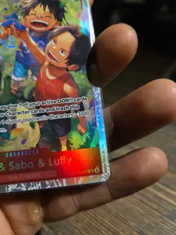 Ace & Sabo & Luffy OP13-007 Carrying On His Will Foil NM-Mint - Image 5
