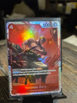 Roronoa Zoro ST21-015 - One Piece TCG Starter Deck EX: Gear 5 SR Foil NM - Image 1