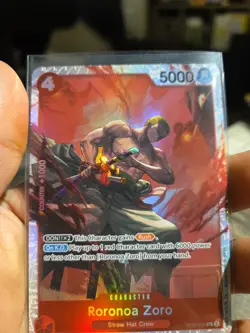 Roronoa Zoro ST21-015 - One Piece TCG Starter Deck EX: Gear 5 SR Foil NM - Image 3