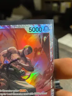 Roronoa Zoro ST21-015 - One Piece TCG Starter Deck EX: Gear 5 SR Foil NM - Image 5