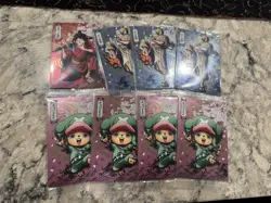 One Piece Wano Wafer Card Lot 8 Sealed Cards - Image 1