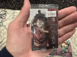One Piece Wano Wafer Card Lot 8 Sealed Cards - Image 3