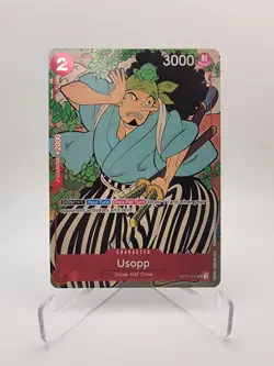 Usopp (1st Anniversary English Set) OP01-004 One Piece TCG Promo - Image 1