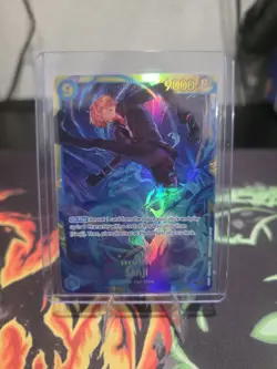 Sanji OP06-119 Wings of the Captain Foil - Image 1