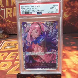 One Piece Japanese Op06-Wings Of The Captain Vinsmoke Reiju #069 Japanese PSA 10 - Image 1