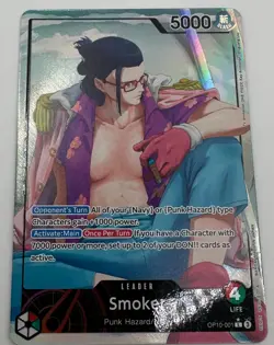 Smoker [Alternate Art] OP10-001 One Piece Royal Blood - Image 1
