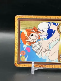 Nami ONE PIECE Carddass Hyper Battle TCG Japanese Manga Anime Comic C42 A - Image 2