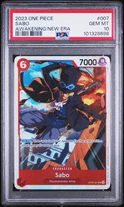 PSA 10 2023 One Piece Op05-Awakening Of The New Era #007 Sabo - Image 1