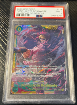 One Piece TCG - Donquixote Rosinante - SEC - OP04-119 - English - PSA 9 - Image 1