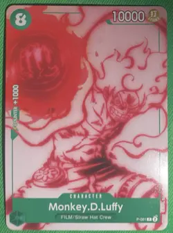 One Piece Card Game Monkey D Luffy P-061 Uta Deck Battle Promo English - Image 1