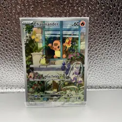 Pokemon TCG Charmander Obsidian Flames #044 SVP en Black Star Promo Card, SEALED - Image 1