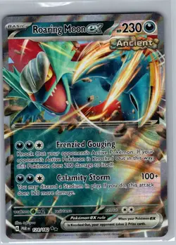 Roaring Moon ex 124/182 SV04: Paradox Rift - Pokemon Card - NM - Image 1