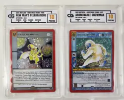 Metazoo Promo Lot of 5 Graded Cards Christmas Valentine - CG 10 Pristine Graded - Image 2