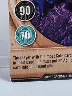 Bakugan Battle Brawlers Metal Gate Card Copper Sting 24/48c - Image 4