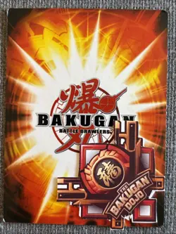Bakugan New Vestroia Washback 🥇Gold Gate Card 13/48q Aquos Elico - Image 4