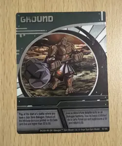 Bakugan Battle Brawlers “Ground” Green Ability Card 46/48c BA289 - Image 1