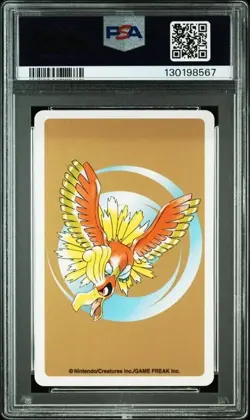 2000 POKEMON GOLD VERSION PLAYING CARDS #129 MAGIKARP 6 OF DIAMONDS PSA10 - Image 2