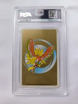 2000 POKEMON GOLD VERSION PLAYING CARDS #129 MAGIKARP 6 OF DIAMONDS PSA10 - Image 5