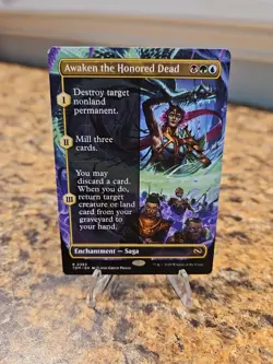 Awaken the Honored Dead (Borderless) Tarkir: Dragonstorm Regular MTG Magic Card - Image 1