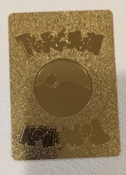 Pokemon Gengar V Gold Collectible CUSTOM FAN CARD Display - Image 2