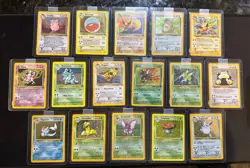 Pokemon Cards - The COMPLETE Jungle Set - WOTC - All 64 or 64 Included! - Image 1