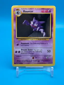 Haunter Pokemon Card - Base Set 29/102 Vintage TCG Collectibles - Lightly Played - Image 1